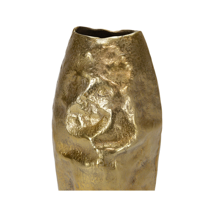Golden Metal Vases