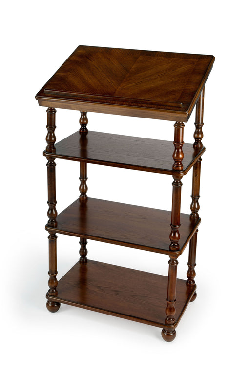 Butler Alden Vintage Oak Library Stand