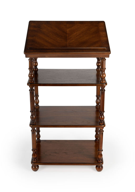 Butler Alden Vintage Oak Library Stand