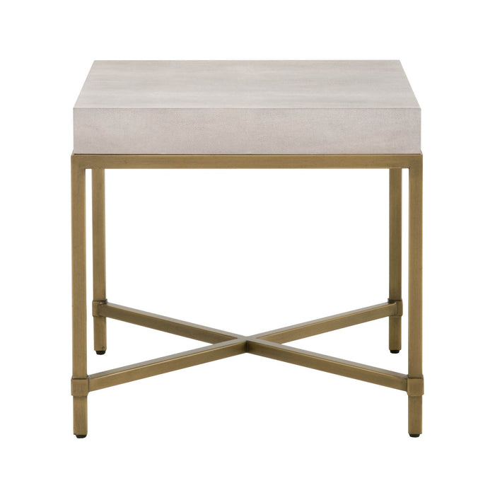 Strand Shagreen End Table