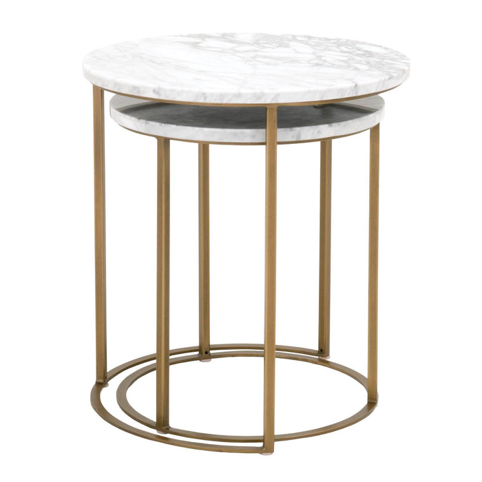 Carrera Round Nesting Accent Table