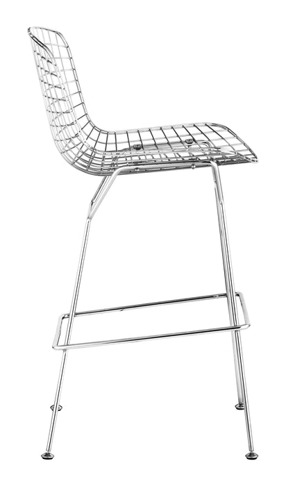 Wire Bar Chair (Set of 2) Chrome