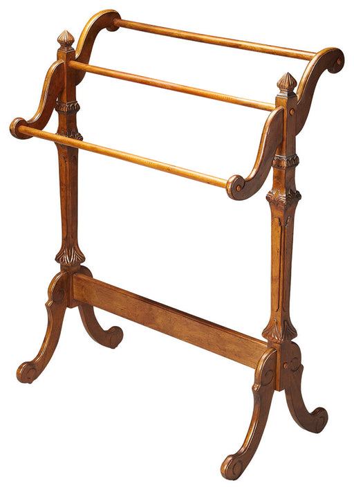 Butler Newhouse Vintage Oak Blanket Stand