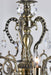 8 Light Up Chandelier with Antique Brass finish