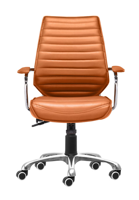 Enterprise Low Back Office Chair Terracotta