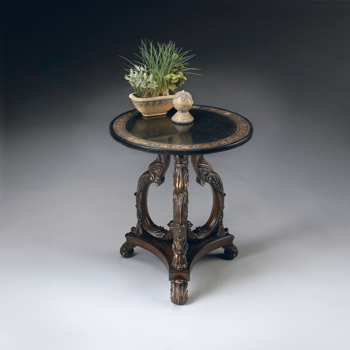Butler Lafayette Round Stone Accent Table