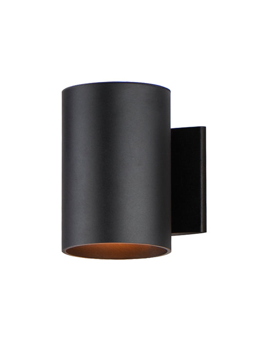 Outpost 1-Light 7.25"H Outdoor Wall Sconce BK 5