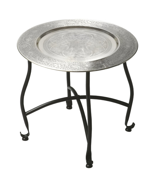 Butler Moroccan Metal Tray Table