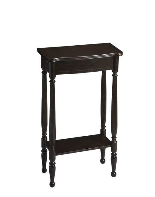 Butler Whitney Rubbed Black Console Table