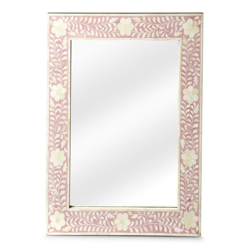 Butler Vivienne Pink Bone Inlay Wall Mirror
