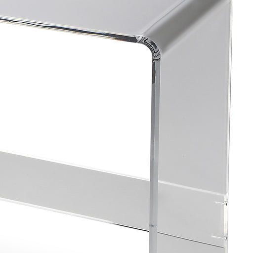 Butler Crystal Clear Acrylic Console Table