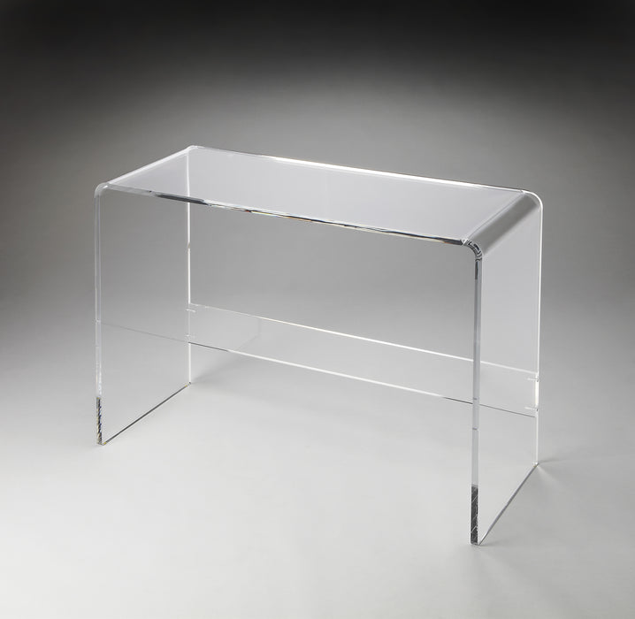 Butler Crystal Clear Acrylic Console Table