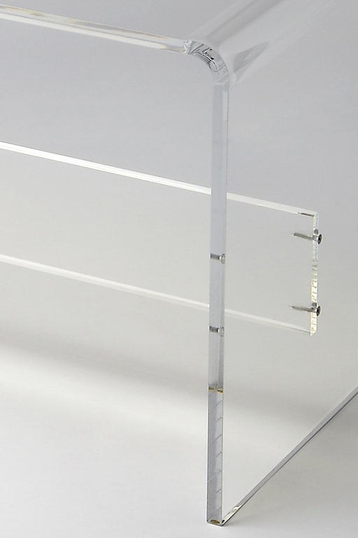 Butler Crystal Clear Acrylic Bench