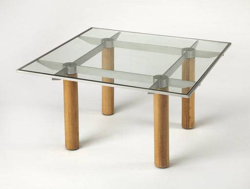 Butler Cirrus Glass & Metal Coffee Table