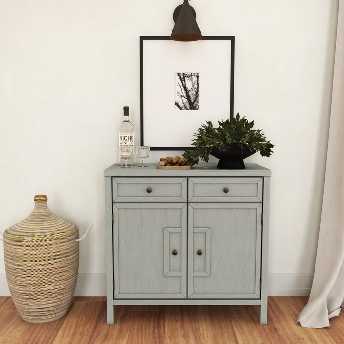 Butler Imperial Gray Console Cabinet