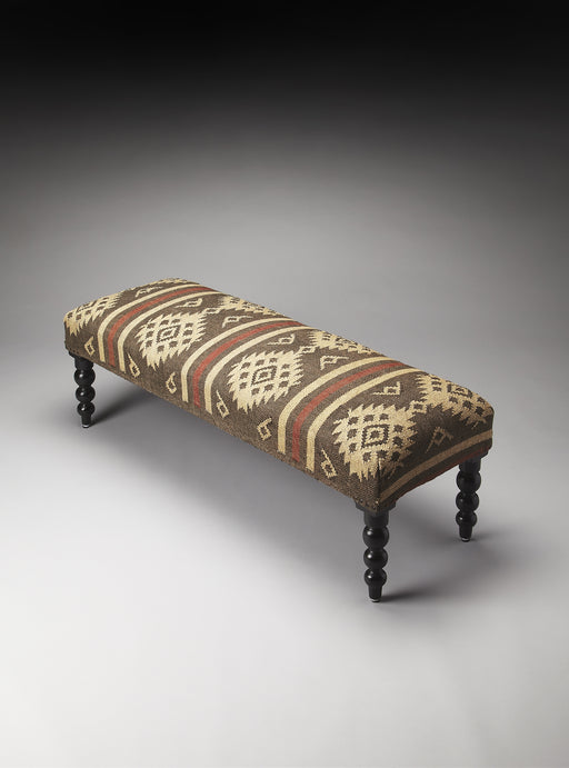 Butler Navajo Jute Upholstered Bench