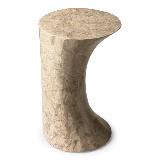 Butler Jaxon Oval Fossil Stone Side Table