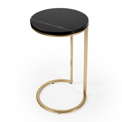 Butler Shounderia Black Marble  Accent Table