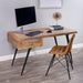 Butler Anuri Natural Wood & Metal Desk