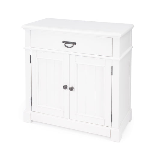 Butler Alek White Solid Wood Chest with Storage