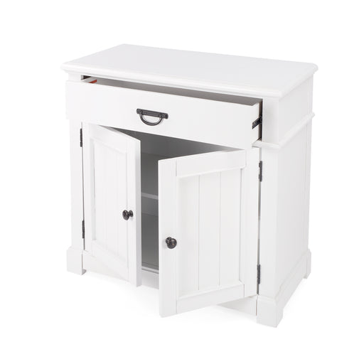 Butler Alek White Solid Wood Chest with Storage