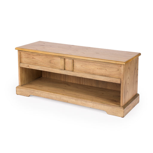 Butler Efrem Natural Wood  Bench with Storage