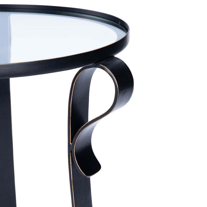 Butler Oddrya Metal & Glass End Table