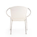 Butler Milo White Leather Accent Chair