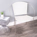 Butler Milo White Leather Accent Chair