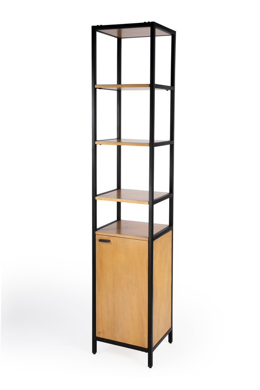 Butler Hans Narrow Wood and Iron 84" Etagere Bookcase