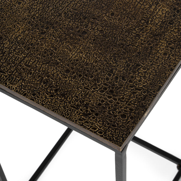 Butler Lacrossa Gold Top End Table