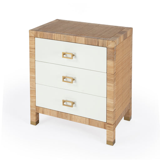 Butler Corfu 3 Drawer Natural Raffia Chest