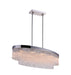 10 Light Island Chandelier with Chrome finish