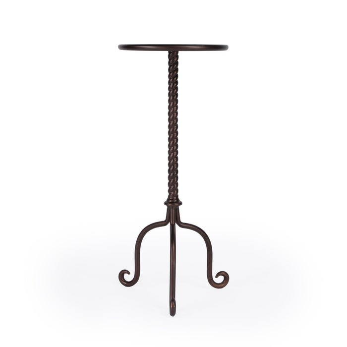 Butler Alma Metal Pedestal Table
