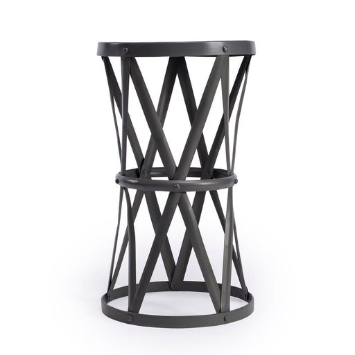 Butler Empire Round Iron Accent Table
