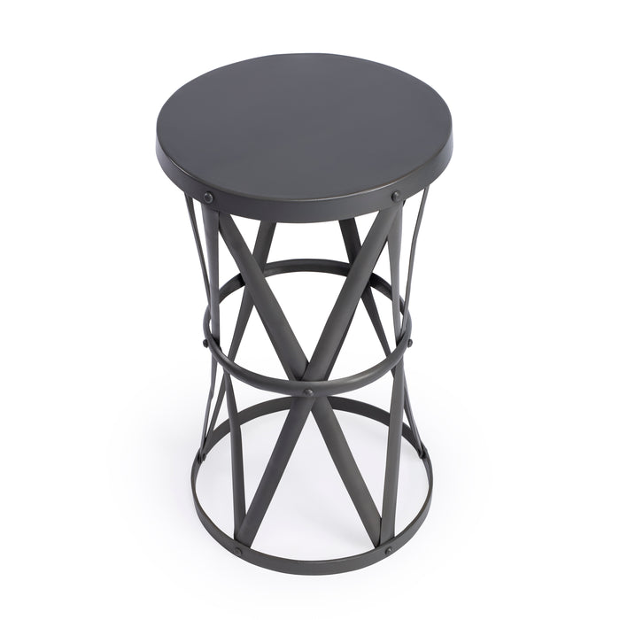 Butler Empire Round Iron Accent Table