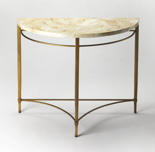 Butler Marlena Shell Demilune Console Table
