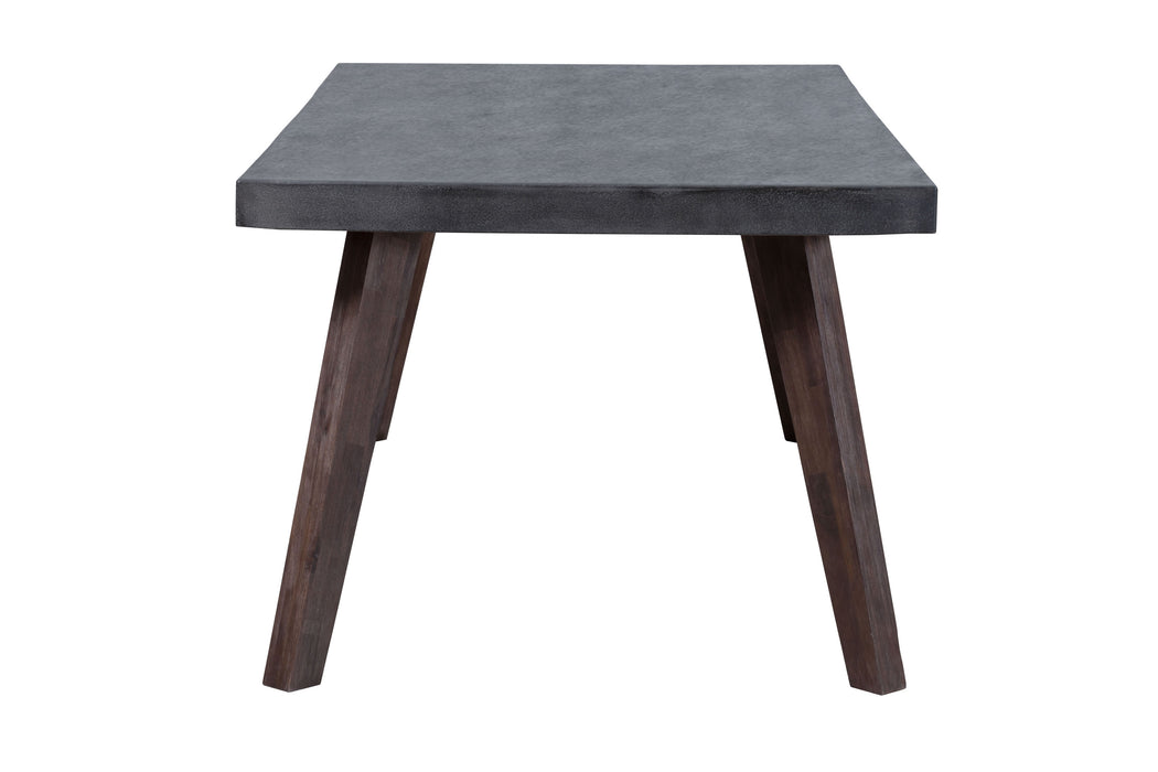 Son Dining Table Gray & Natural