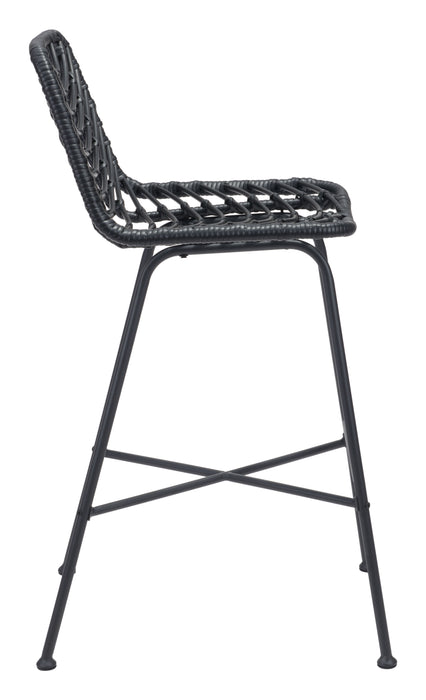 Malaga Bar Chair Black