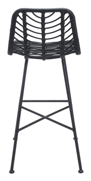 Malaga Bar Chair Black
