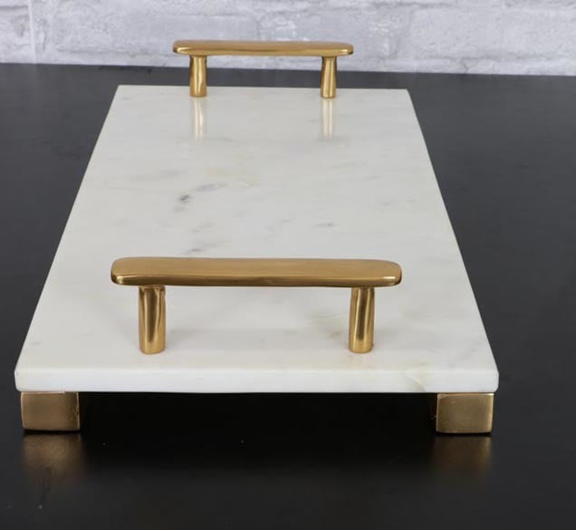 Marble & Gold Tray