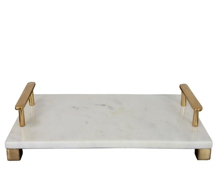 Marble & Gold Tray