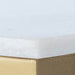 Butler Lawler White Marble, Gold  End Table
