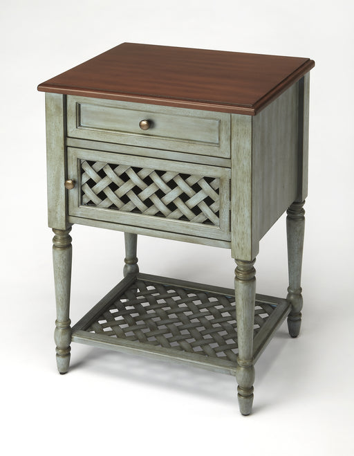 Butler Chadway Rustic Blue Nightstand