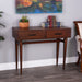 Butler Lavery Olive Ash Burl Console Table with Storage