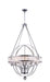 12 Light Chandelier with Chrome finish