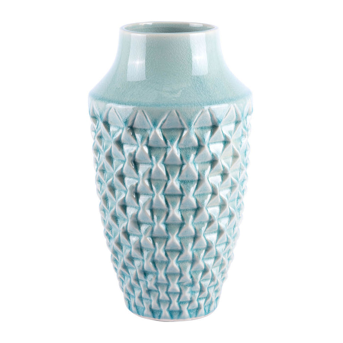 Small Brick Vase Light Teal