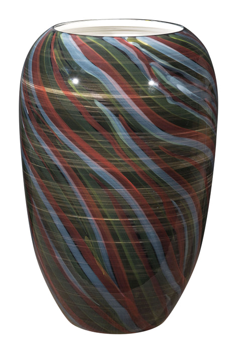 Large Galax Vase Multicolor