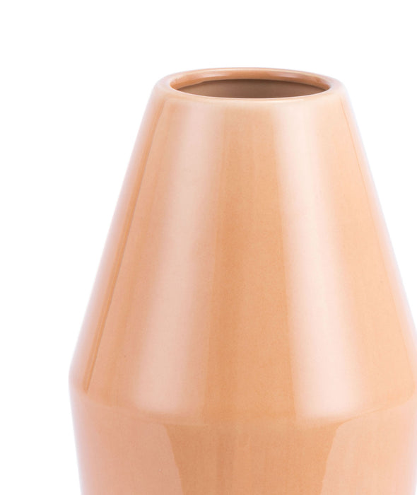 Medium Marsala Vase Light Orange