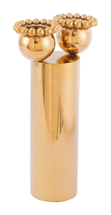 Large Brunia Vase Gold